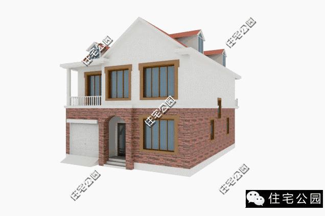 十佳最美农村别墅三层7x12米,农村别墅户型设计大全