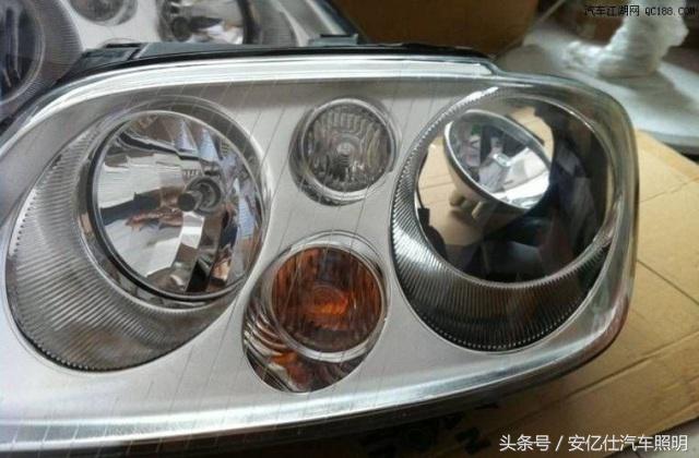 原车有透镜还能安装透镜灯吗,卤素灯改透镜打孔地方