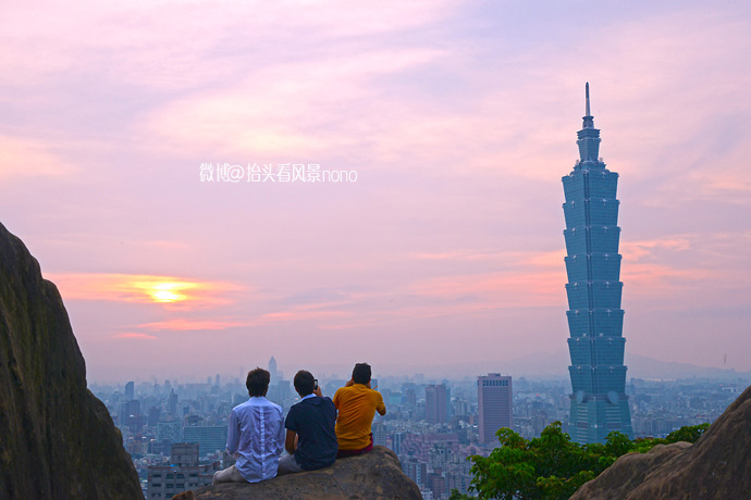 台北象山夜景最美的地方,台北象山夜景