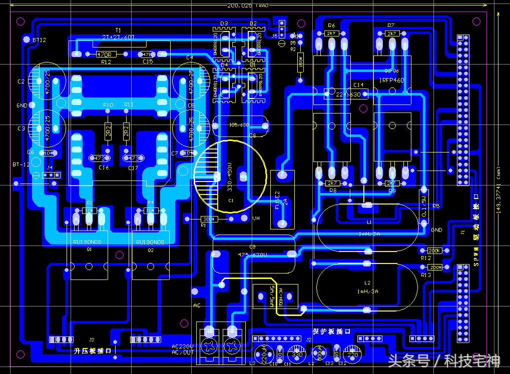 自制5000w纯正弦波逆变器教程,5000w逆变器制作方法图文