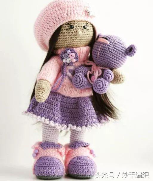 万万没想到，这都是她用毛线钩的，邻居们都赞不绝口！