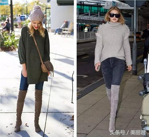 我们都是爱美丽的人|没有一双过膝靴，怎么在冬季里美炸天
