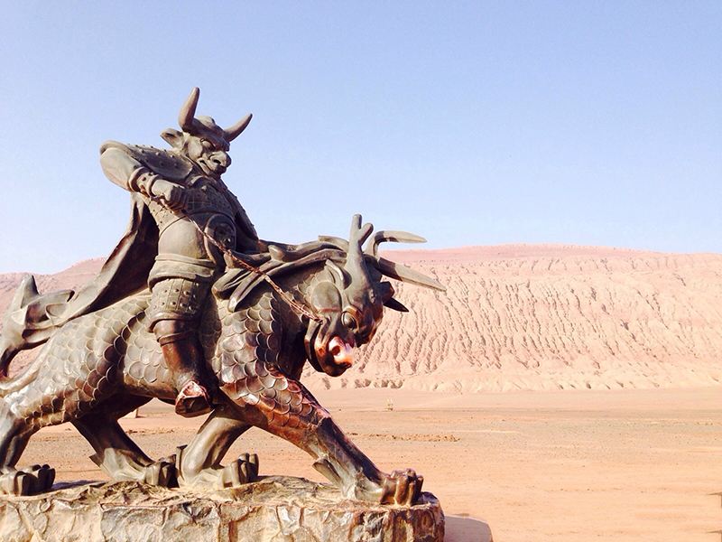 西游记中的火焰山是怎样形成的,西游记中的火焰山在现实中在哪里