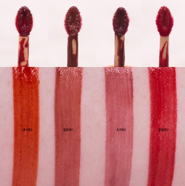 爱丽小屋牛奶巧克力唇釉,爱丽小屋darlingtint试色