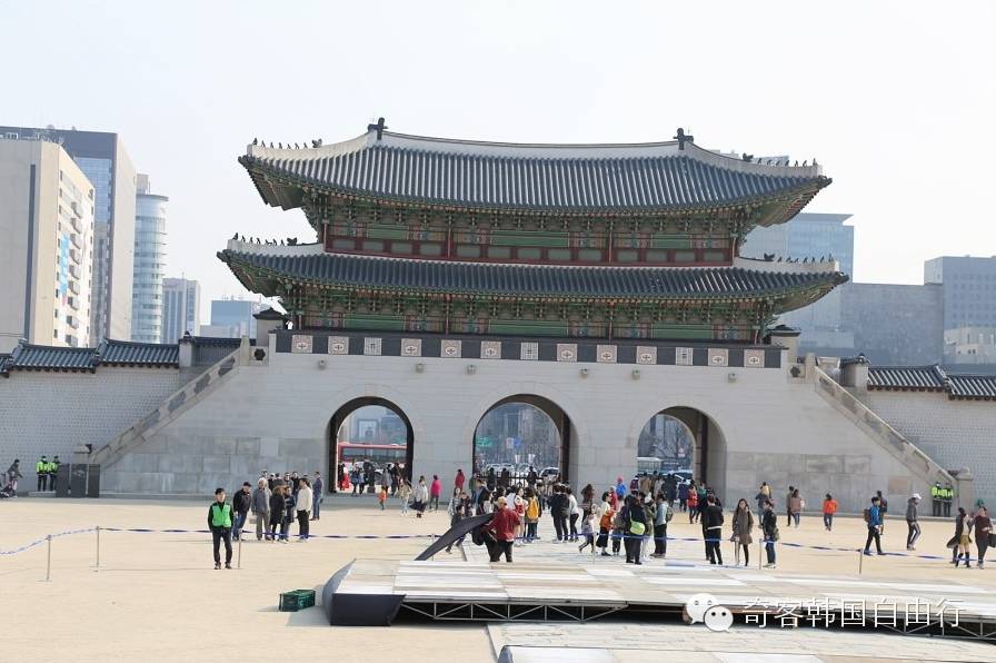 韩国故宫景福宫与中国故宫,韩国故宫景福宫游玩