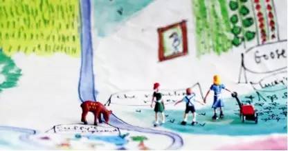 大手牵小手简短故事,大手牵小手一起讲故事