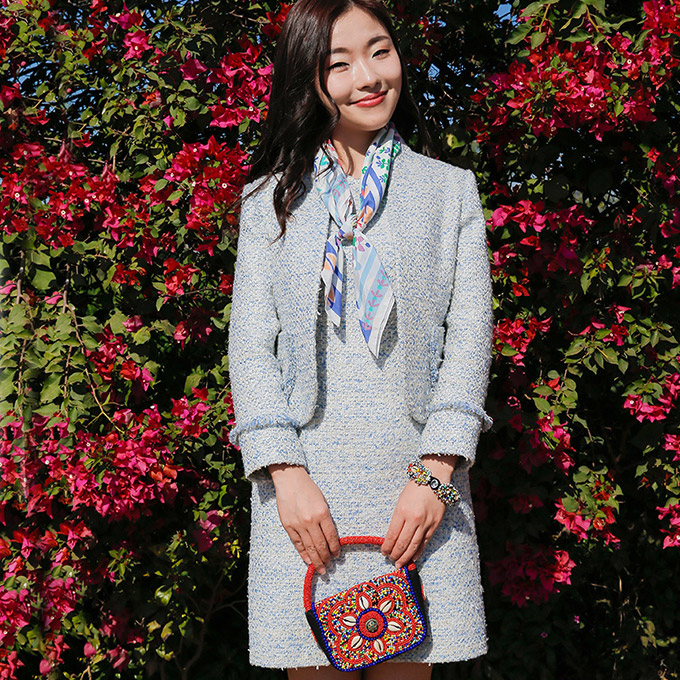 小香风适合什么样的人穿着,小香风里头穿啥