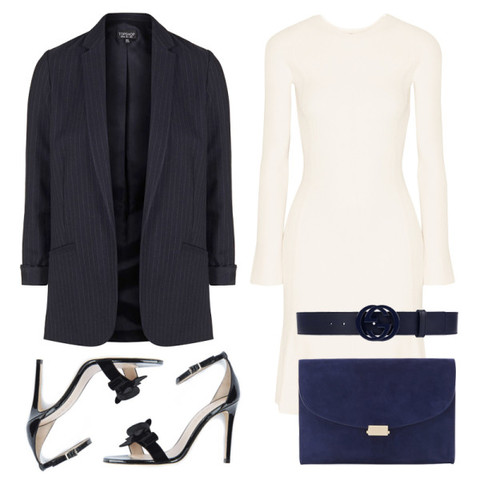 黑色西装穿搭一周不重样夏,一件西装搞定7天不重样look