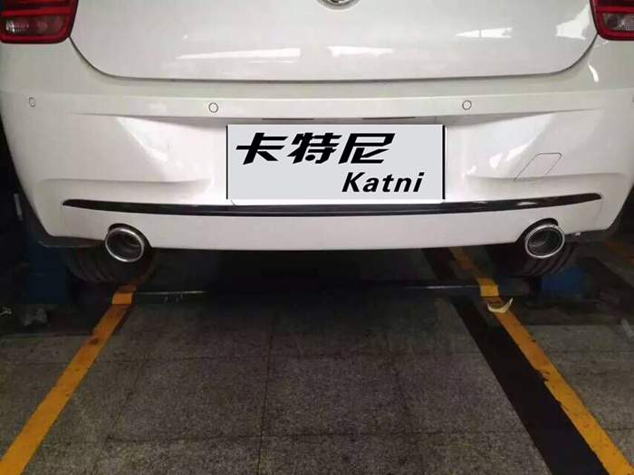 宝马118改排气,宝马118改钛合金排气