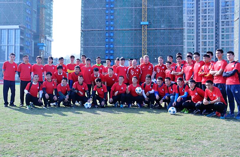 拜仁在中国的青训学校,拜仁深圳训练