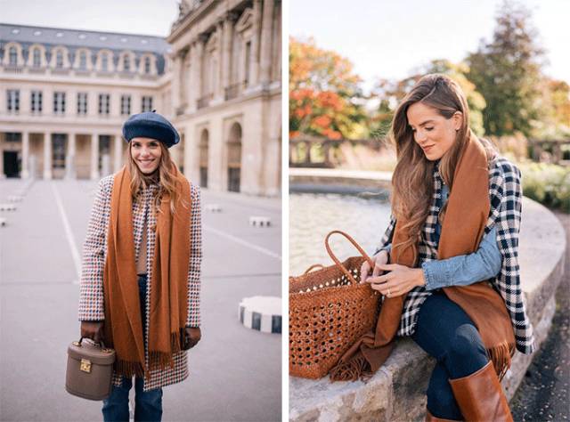 洋气上档次的围巾30岁,秋冬必备的围巾