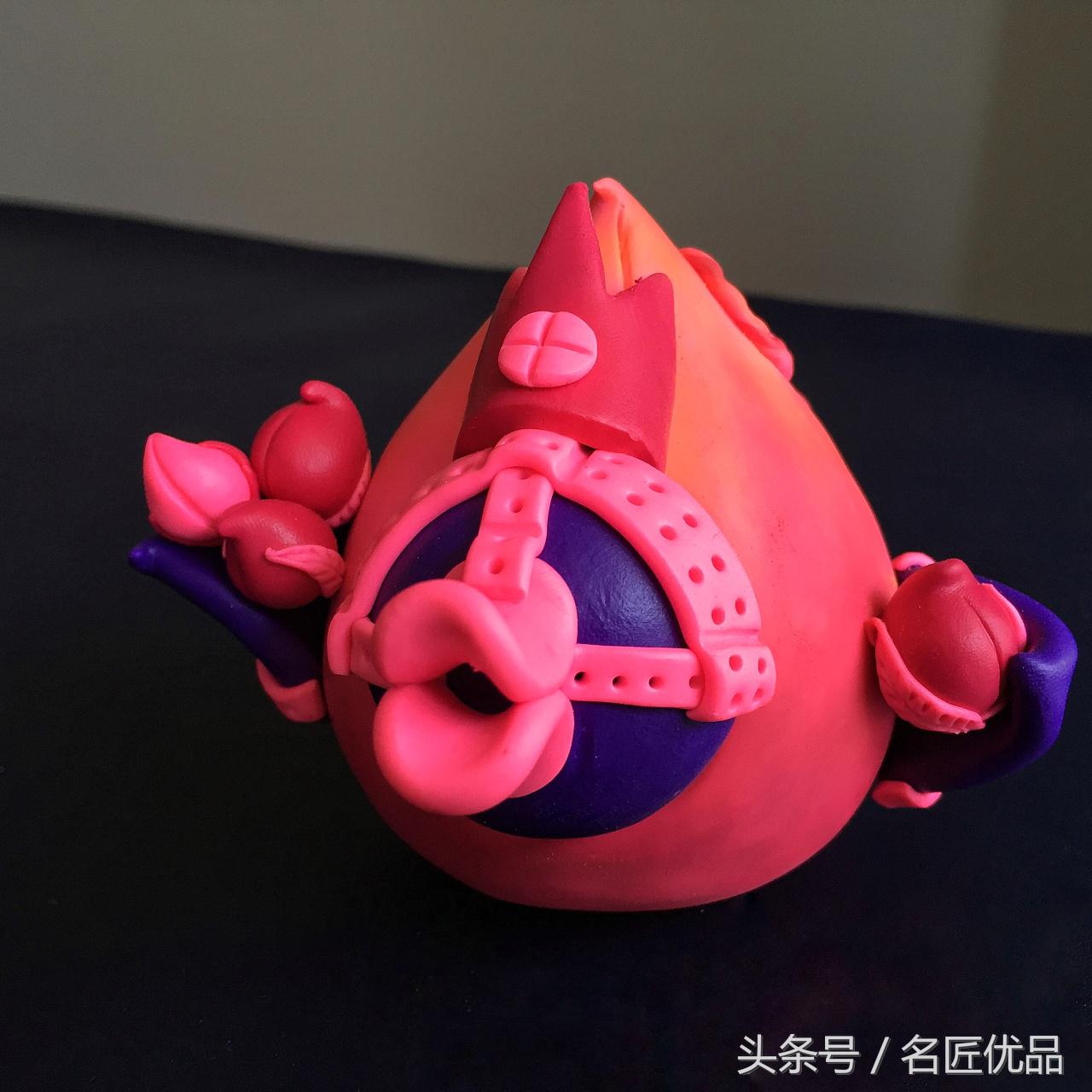 十岁生日大型卡通手工摆件制作,新年创意福桶摆件手工制作