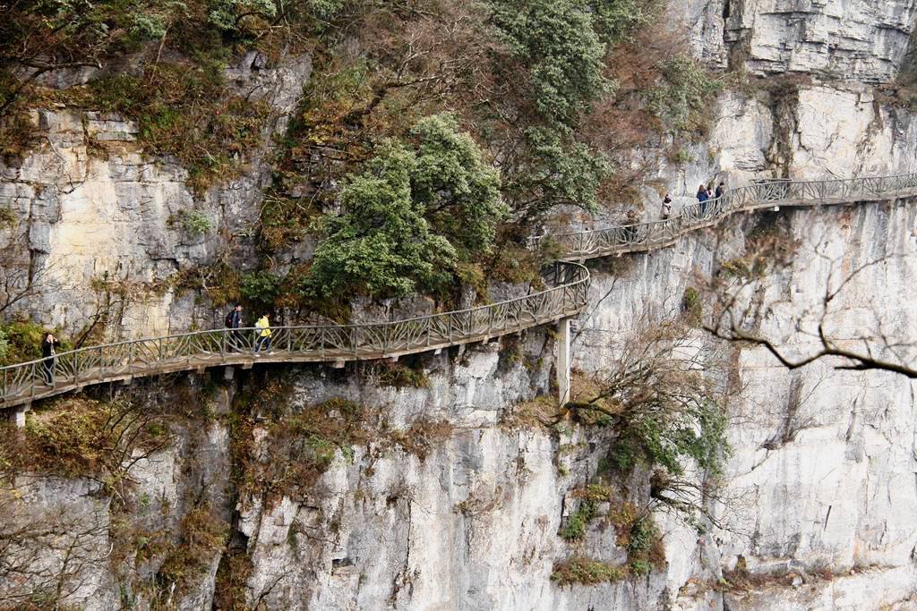 天门山景区观景,天门山生态景区