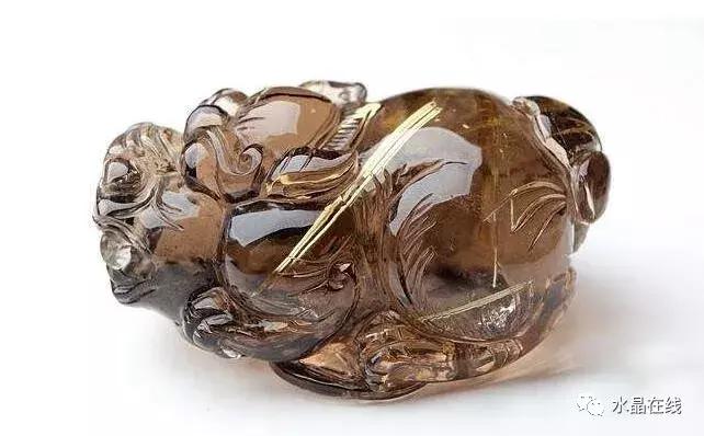 金发晶和钛晶貔貅,为什么大家都喜欢貔貅饰品