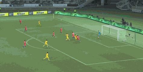 于大宝绝杀伊拉克在哪踢的,于大宝进韩国头球