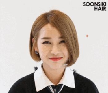 长短发适合的发型,适合发量较少的披肩发的发型