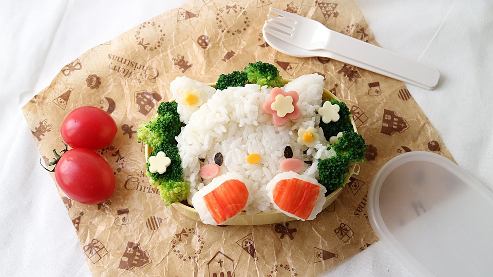 制作日本小学生的便当,日本小学生自制便当好看