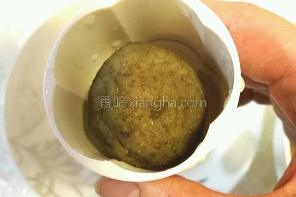 绿豆饼皮制作方法,纯手工带皮绿豆饼