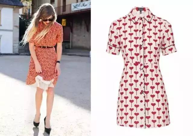 一件衬衫就让你美翻了整个春天,一件衬衫和一条裙子