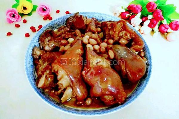 花生炖猪蹄丰胸多久见效,花生炖猪蹄的功效与作用