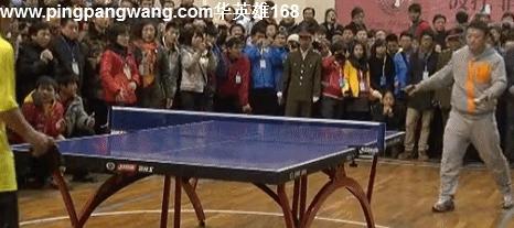 中国乒乓球十大经典发球动作,国乒高抛发球姿势合集