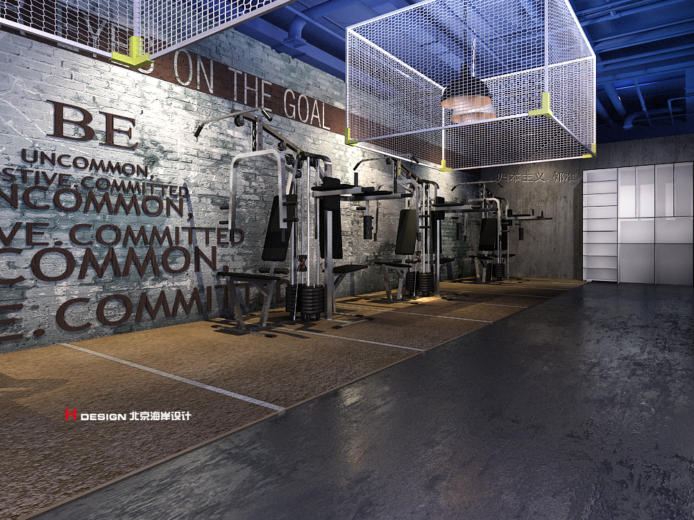 休闲健身房设计,简易室内健身房设计