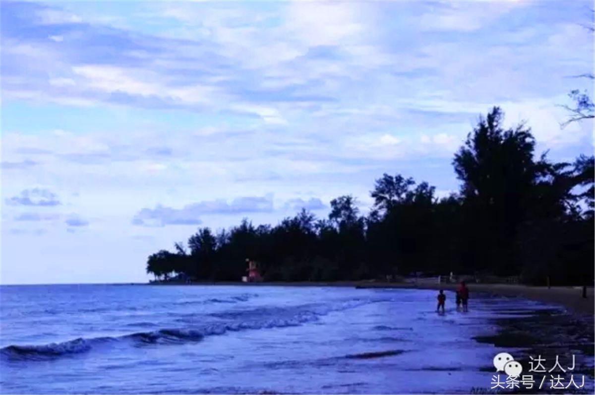 沙巴海边的日落晚霞,沙巴淡季时间表