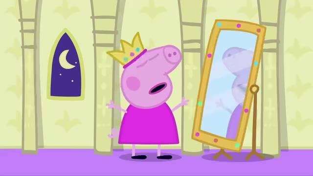 陪孩子看动画片小猪佩奇,小猪佩奇儿童动画片第7集