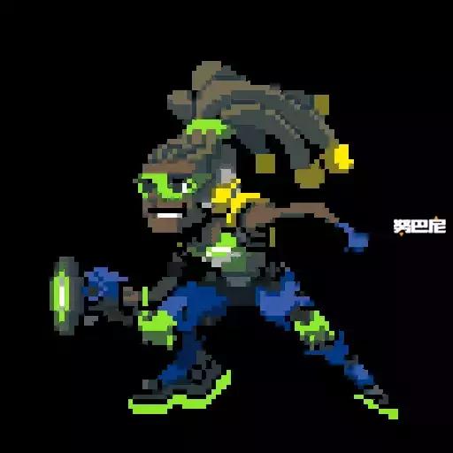 守望先锋新英雄早期概念图,守望先锋卢西奥最初的版本