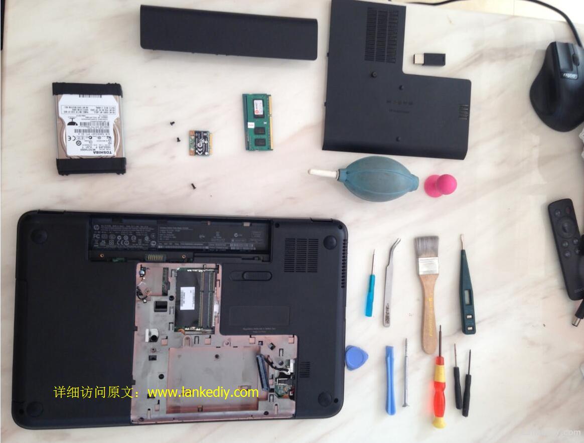 惠普g6拆机清灰教程,惠普probook440g6硬盘拆机教程