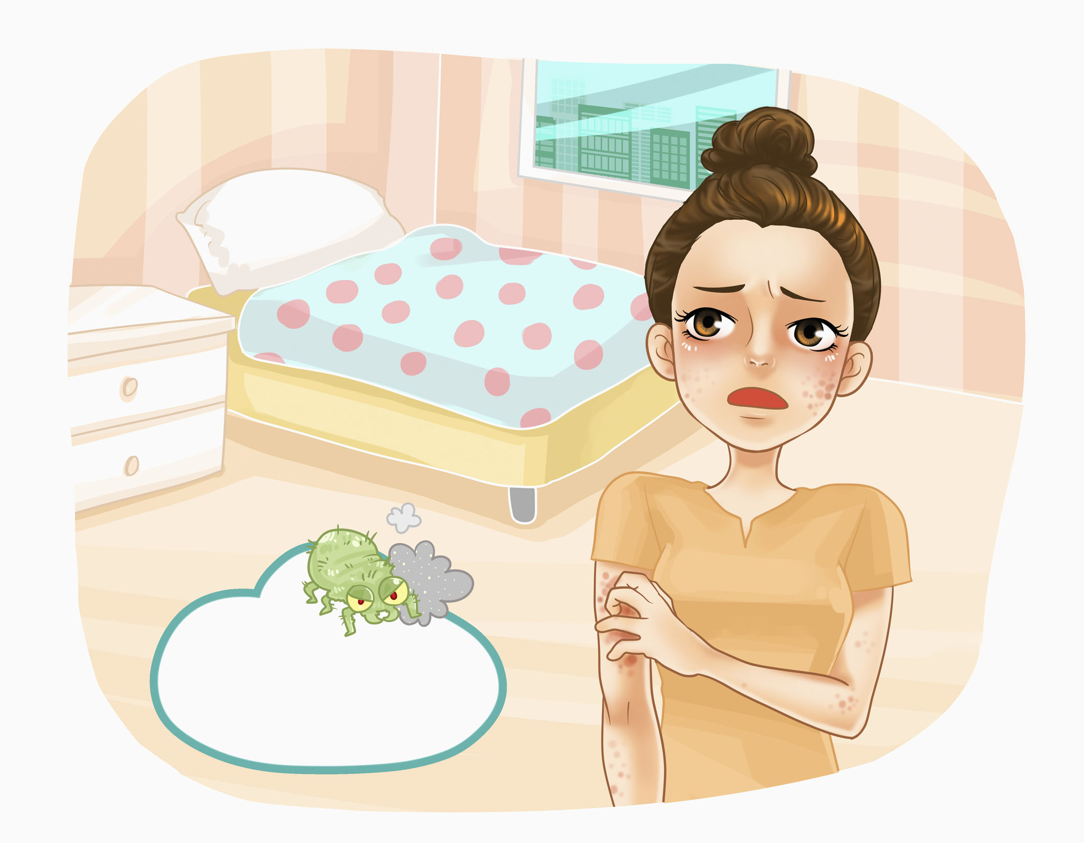 皮肤起红包中间有小水泡点还很痒,皮肤干燥脸上起红包怎么回事