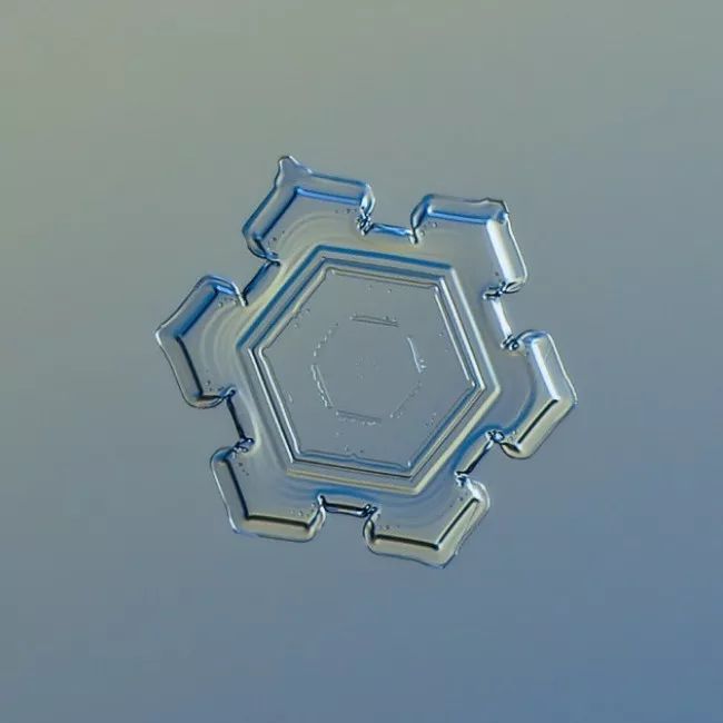 历时8年用微距镜头拍摄的雪花,超级微距拍摄雪花