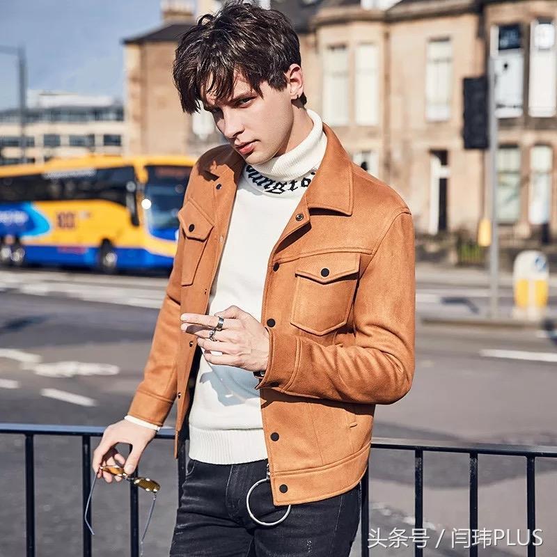 30-40岁男秋冬新款夹克外套,夹克男装减龄帅气男人味十足