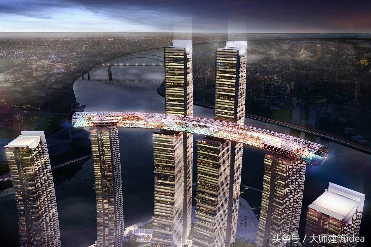 重庆地标性建筑朝天门,重庆朝天门景观楼