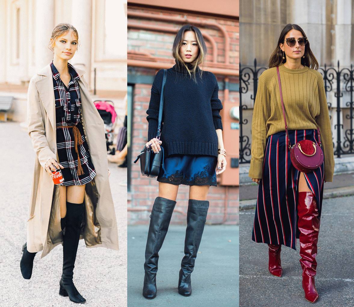 显瘦的过膝靴你值得拥有,过膝靴怎么穿腿长好看又保暖