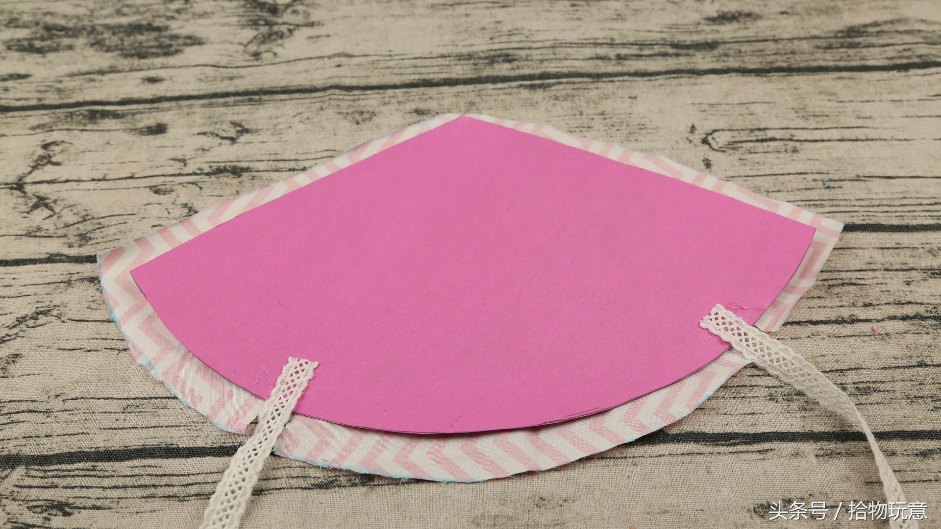 零碎布料旧毛线别压箱子里，简单几步做个帽子，实用漂亮又美观