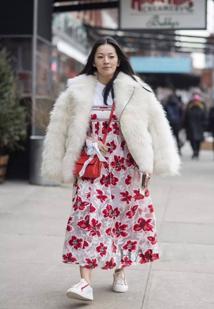 皮草背心马甲搭配保暖,皮马甲怎么穿保暖