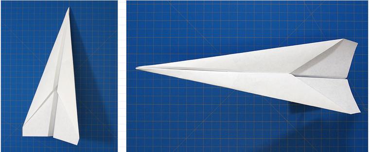 好叠又好看还飞得远的纸飞机,童年的纸飞机怎么叠