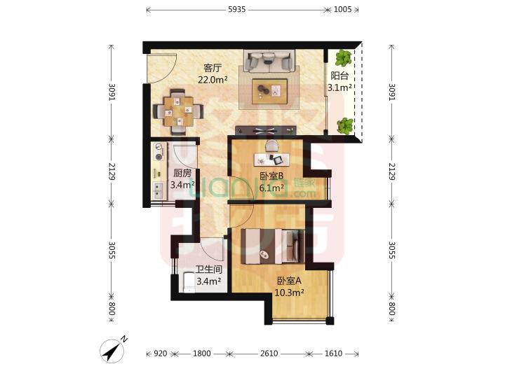 深中学位小户型房,深中学位房