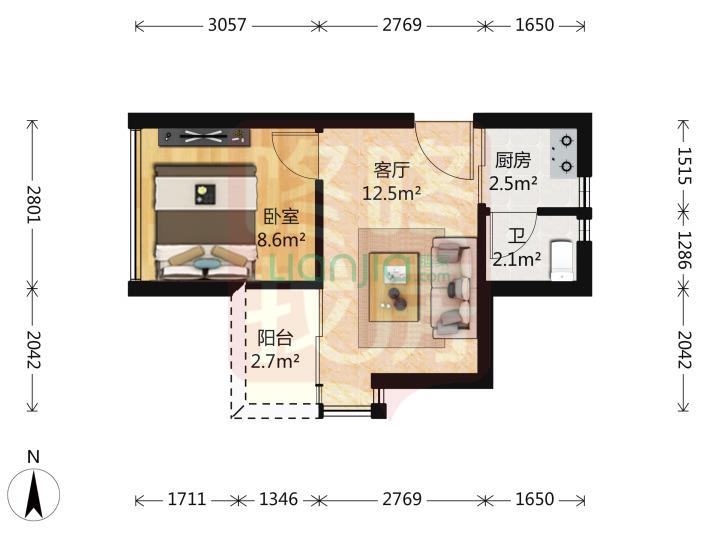 深中学位小户型房,深中学位房
