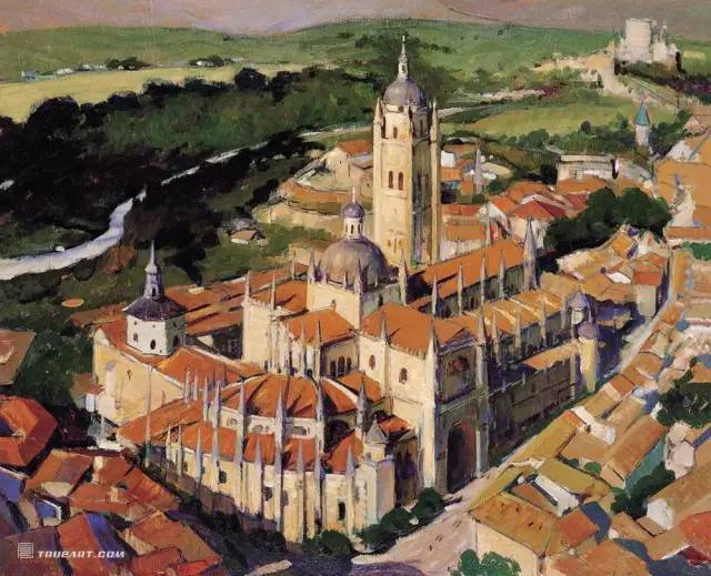 光影十足的风景油画欣赏太美了,100幅经典风景油画图文