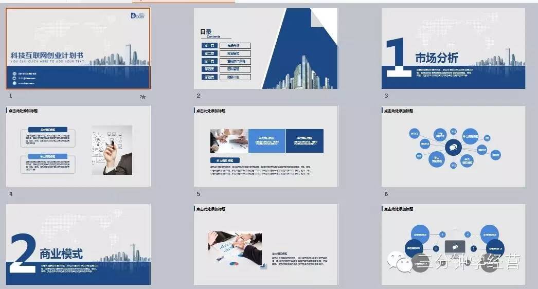 商务ppt模板案例分析,策划案ppt讲解视频