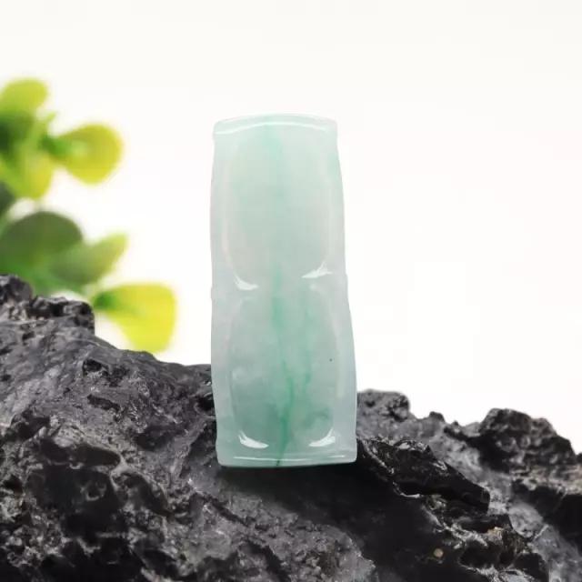 翡翠玉竹节吊坠价格,翡翠玉竹节手镯