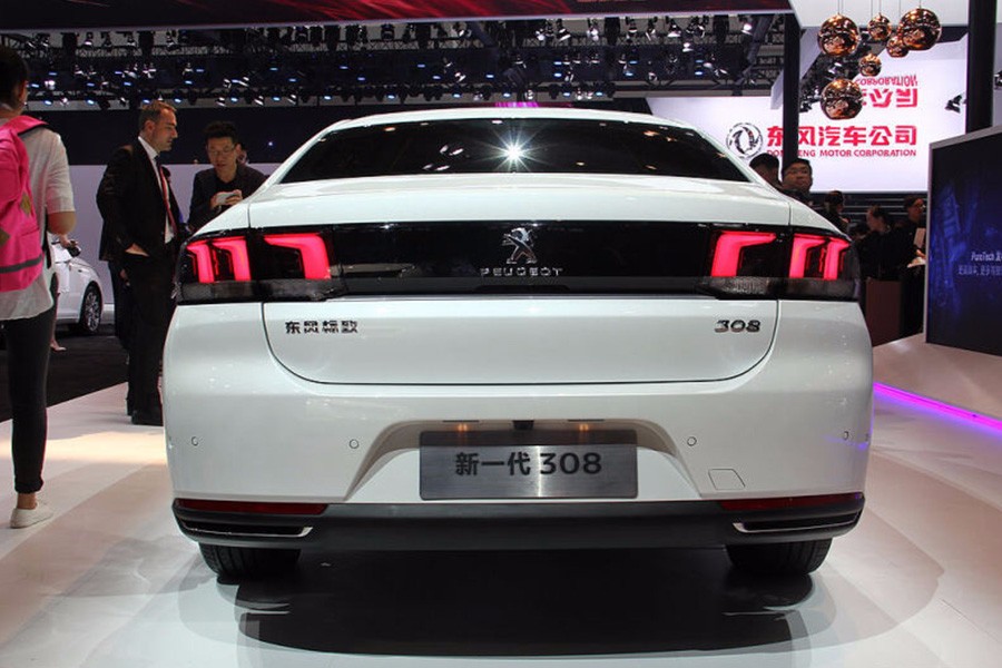 东风标致308老款改装外观,新一代东风标致308改色
