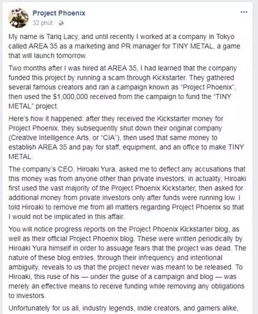 玩家的血汗钱都去哪了？盘点众筹游戏鲜为人知的黑历史