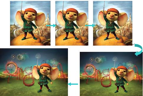 ps教程抠图去黑边,ps教程抠图后怎么填充颜色