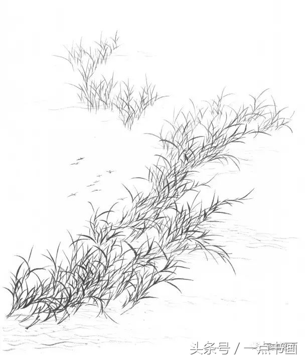 芥子园山水画技法10,芥子园国画山水画教学视频的画法