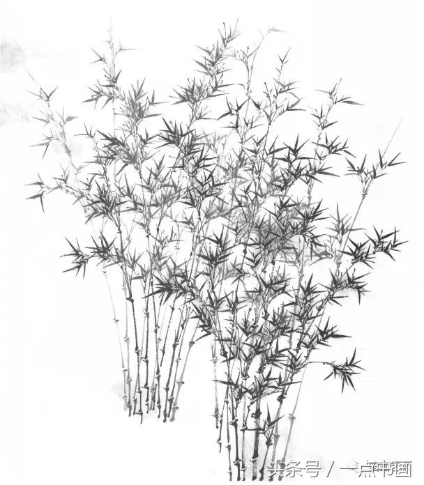 芥子园山水画技法10,芥子园国画山水画教学视频的画法