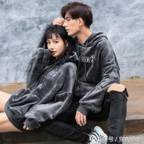 情侣穿搭冬季外套潮流,高档情侣装外套百搭