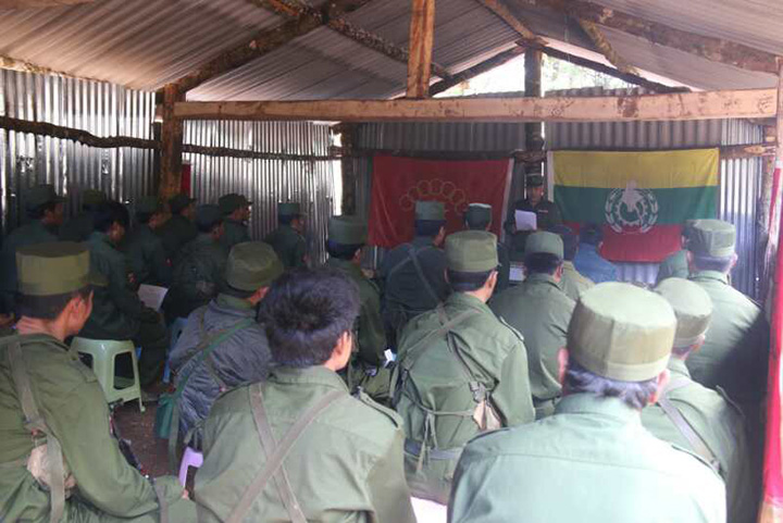 果敢动员大会,武警第一机动总队开训动员大会